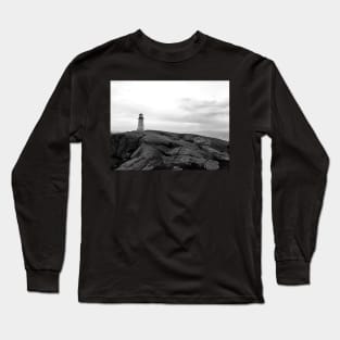 Lighthouse sunset Long Sleeve T-Shirt